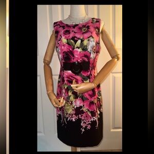 Dress floral dress summer time elegant women’s new fashion. Size 10 p
